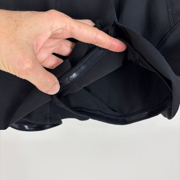 Athleta Black Ace Tennis Skort 13.5" Small preppy country club athletic 657545 - Picture 4 of 7